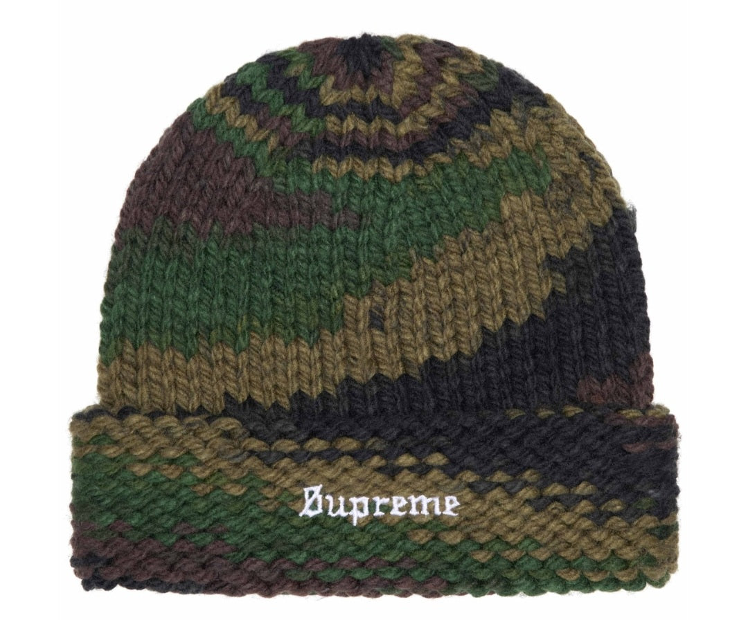 Supreme Camo Beanie liquidpty