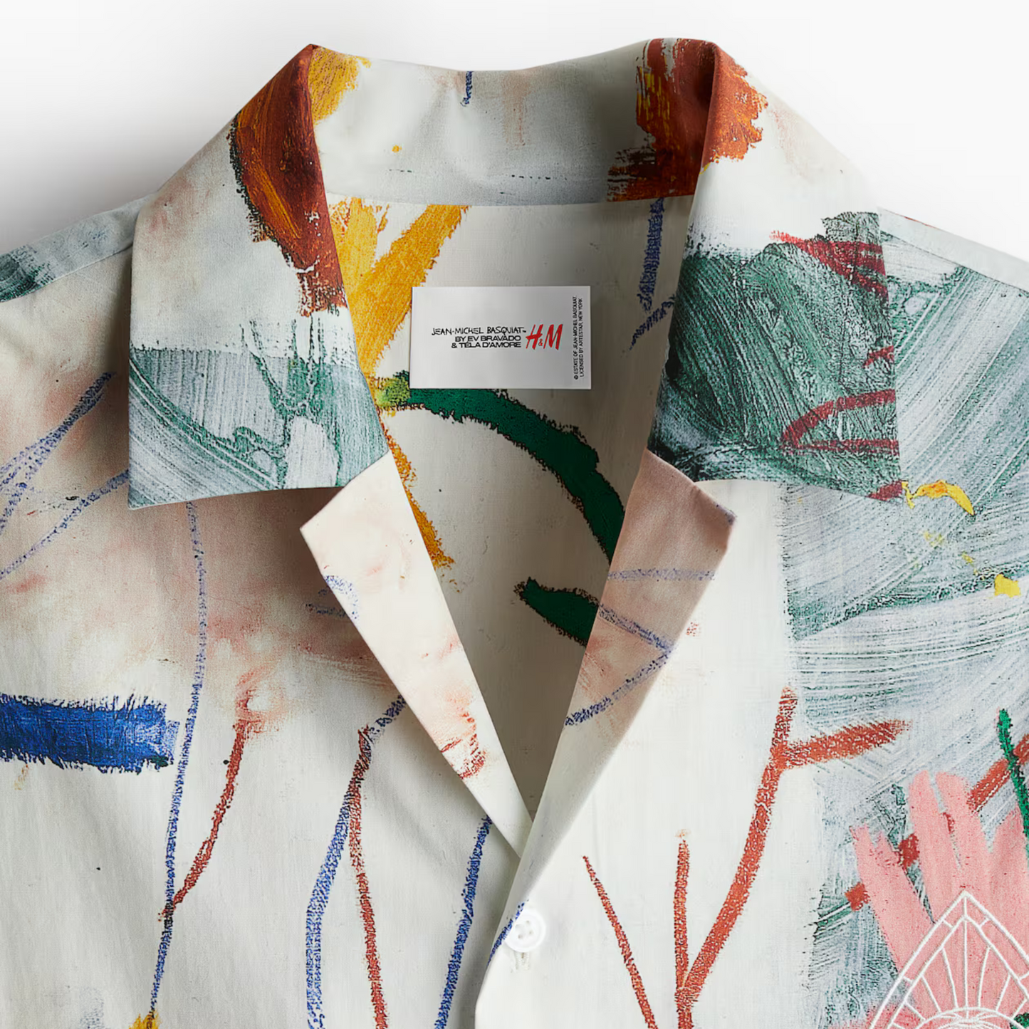 Ev Bravado x Basquiat Flower Shirt