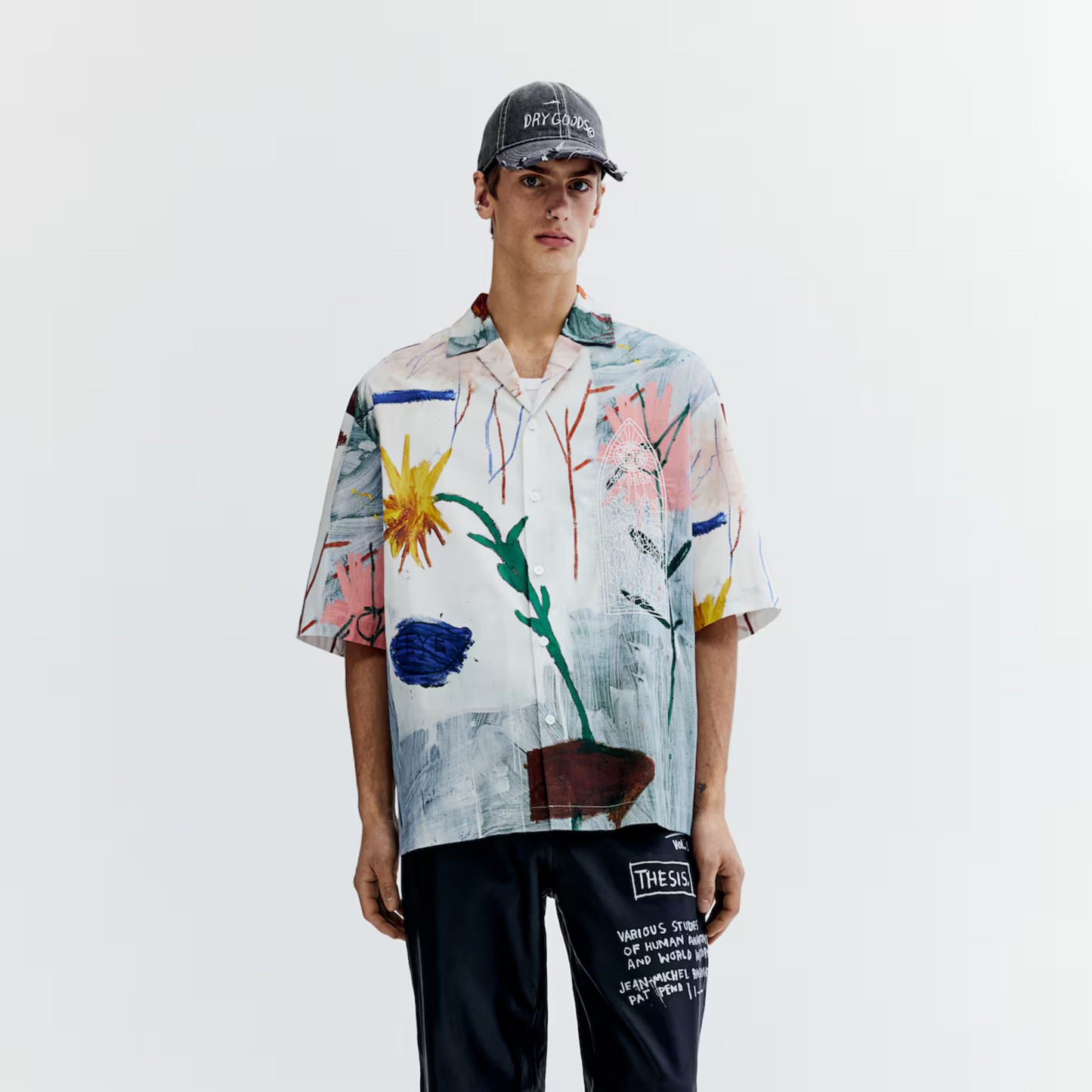 Ev Bravado x Basquiat Flower Shirt