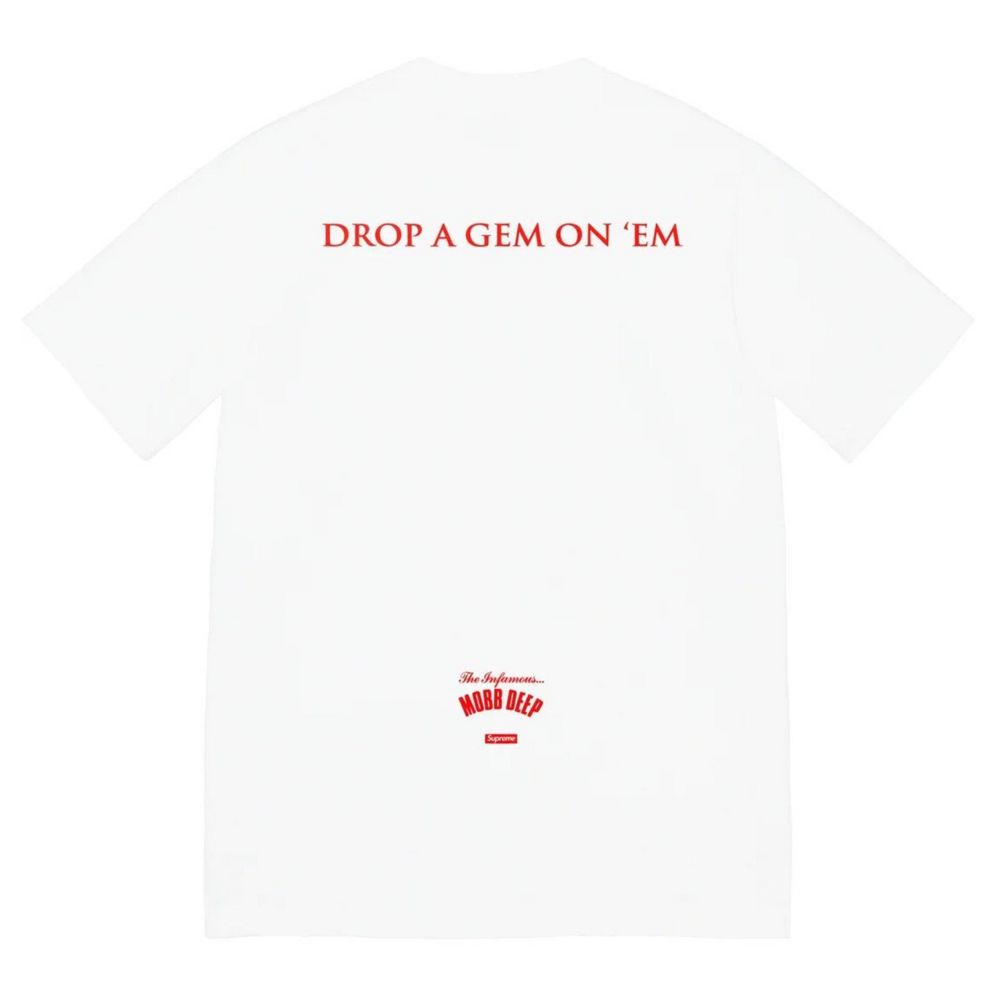 Supreme x Mobb Deep Dragon Tee White