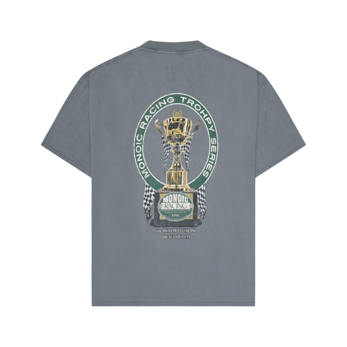 Trophy tee Gris