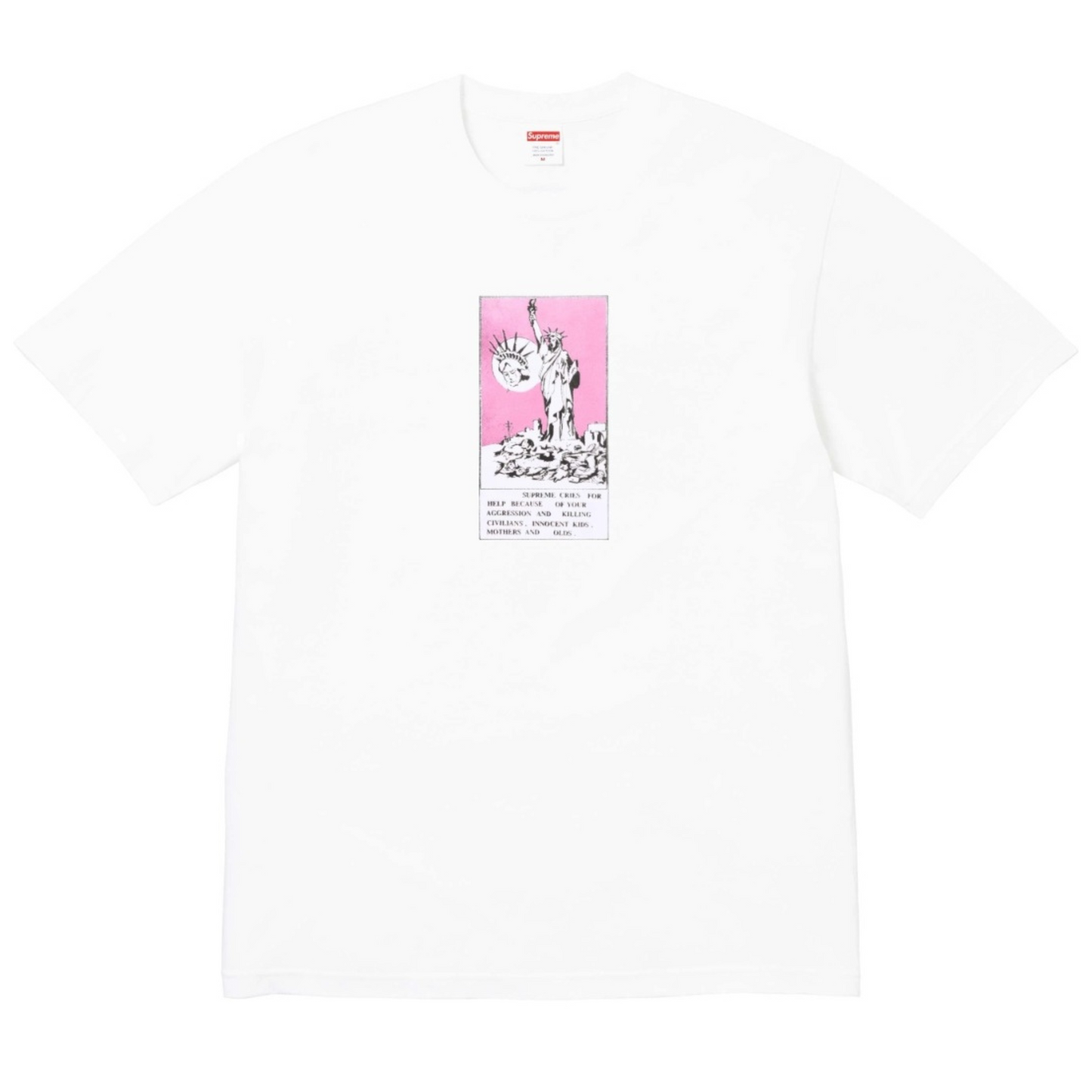 Supreme Liberty tee White