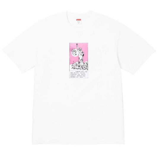 Supreme Liberty tee White