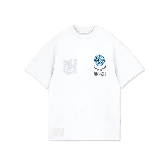 Champions Diamond Tee White