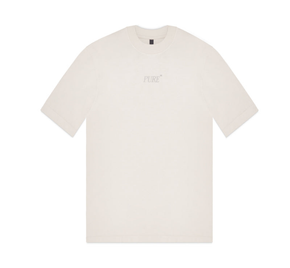 Taupe Logo tee