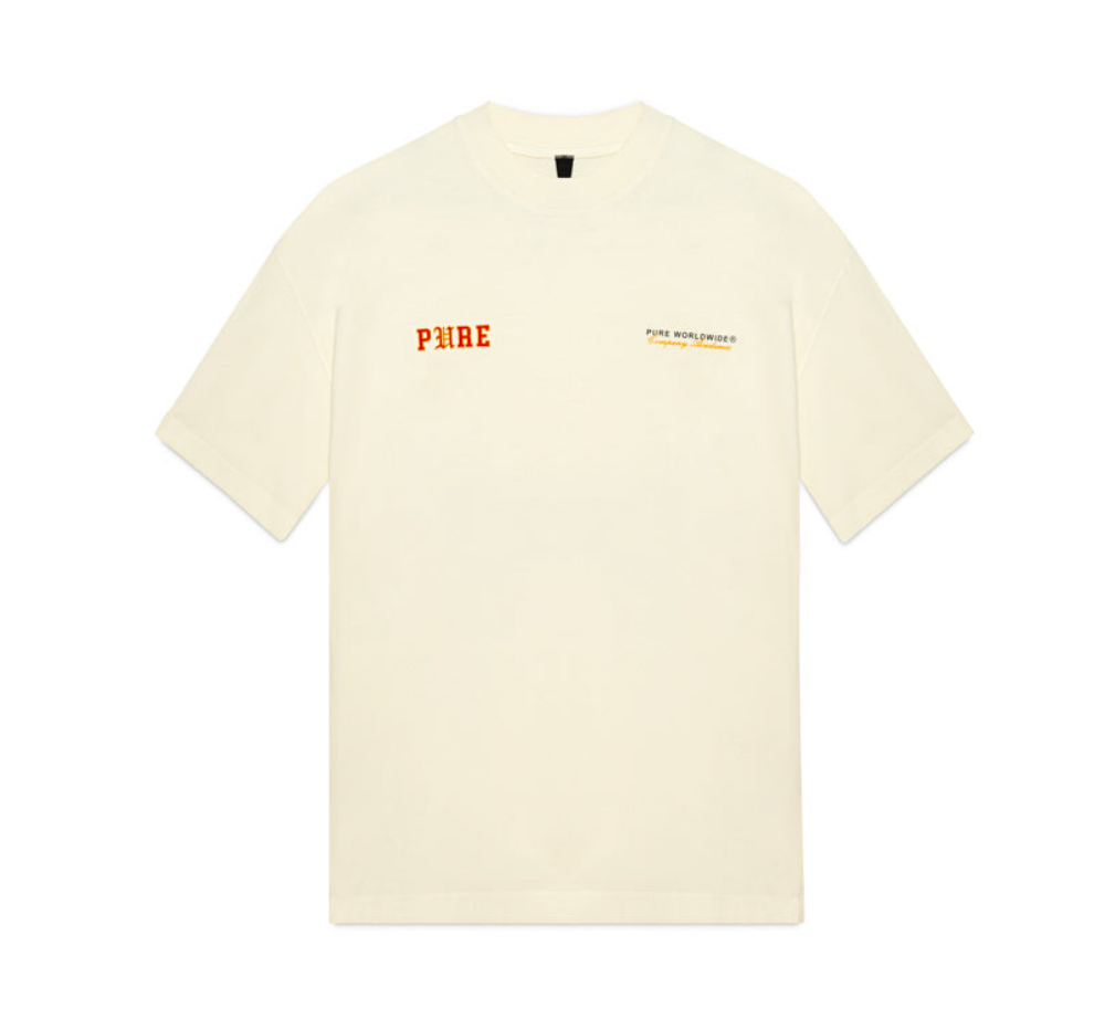 White Worldwide tee