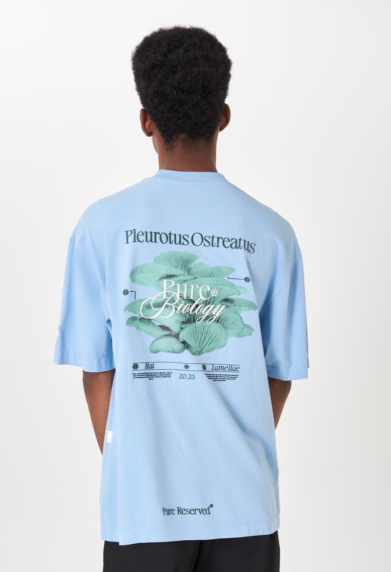 Biology Bonsai tee Light Blue