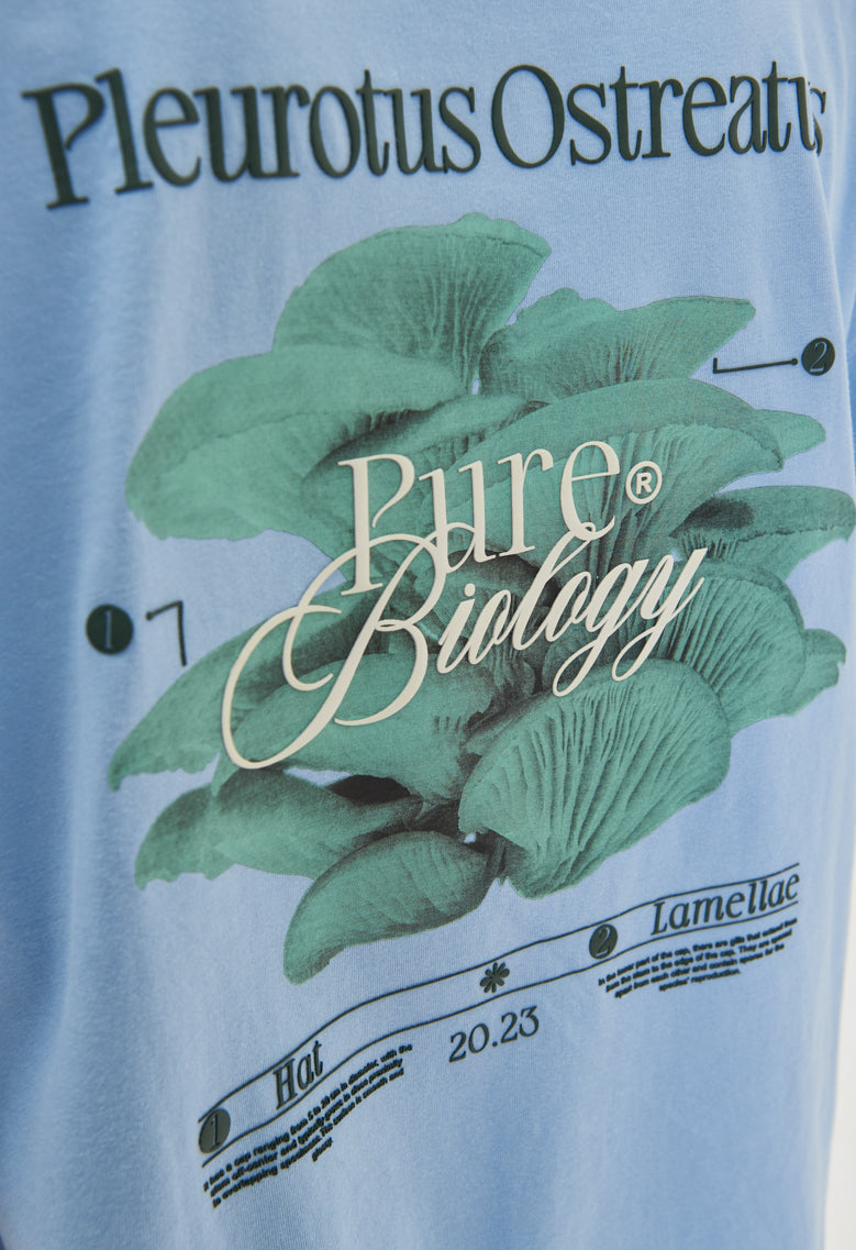 Biology Bonsai tee Light Blue