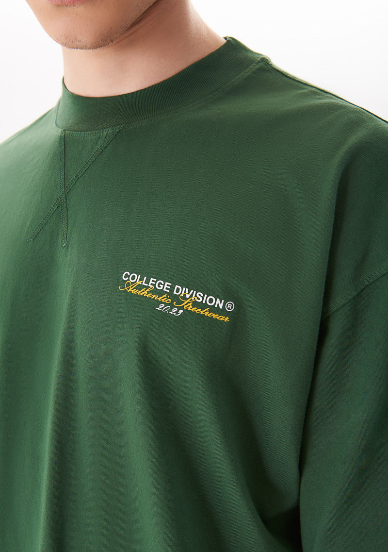 Green Logo tee