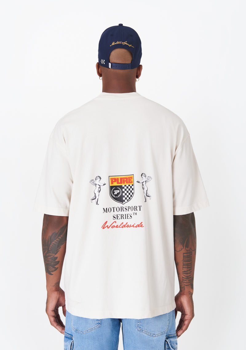 Motorsport Scudetto tee White