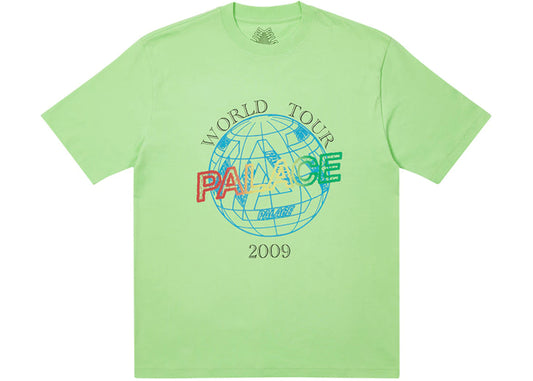 Palace World Tour tee Lime Green