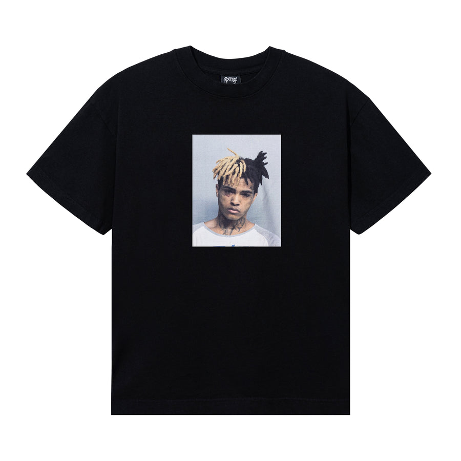 Revenge Xxxtentacion Mugshot tee black