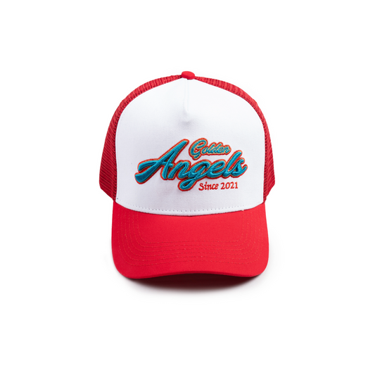 Vintage Trucker Hat Red