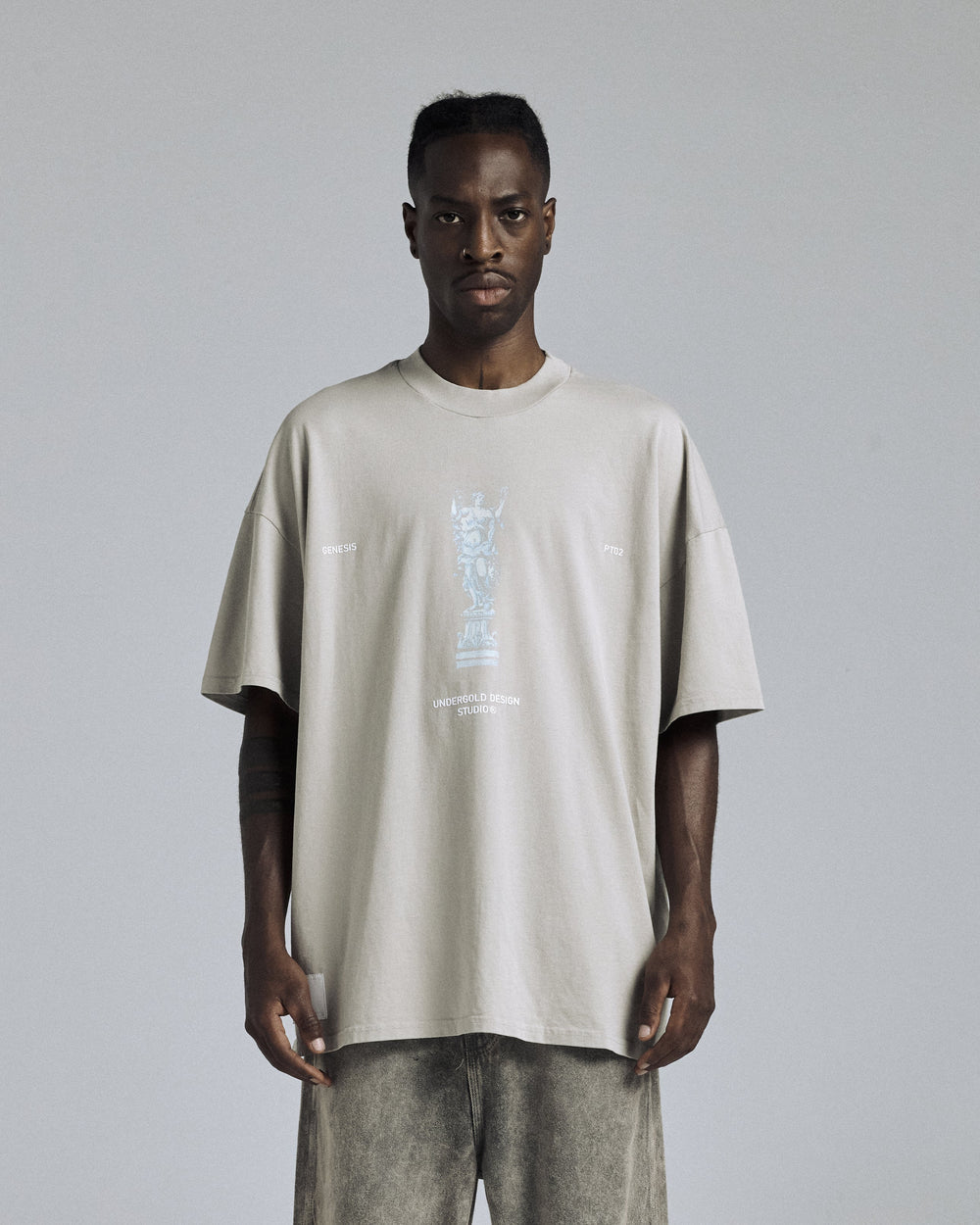 Genesis Pt 2 - Podium tee Gray